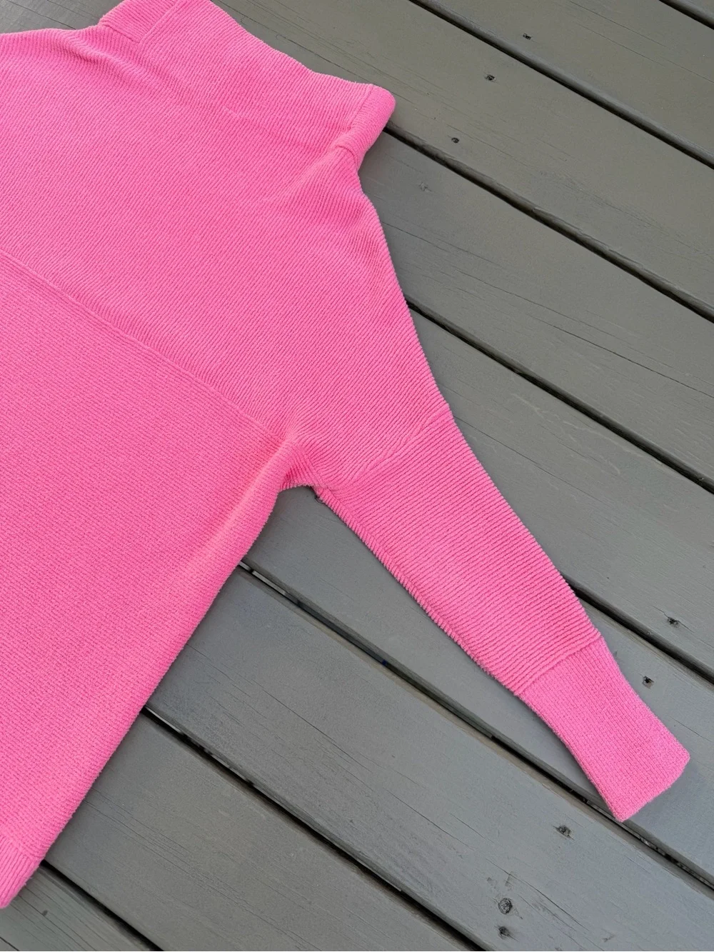 Free People Ottoman Slouchy Tunic in pink size XS